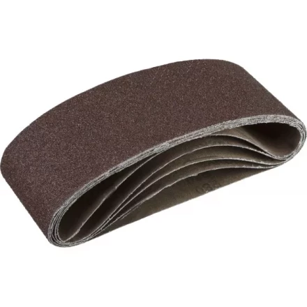 Лента шлифовальная бесконечная ЗУБР "СТАНДАРТ" на тканевой основе, для ЛШМ, P80, 75х457мм, 5 шт 35341-080 купить в Когалыме