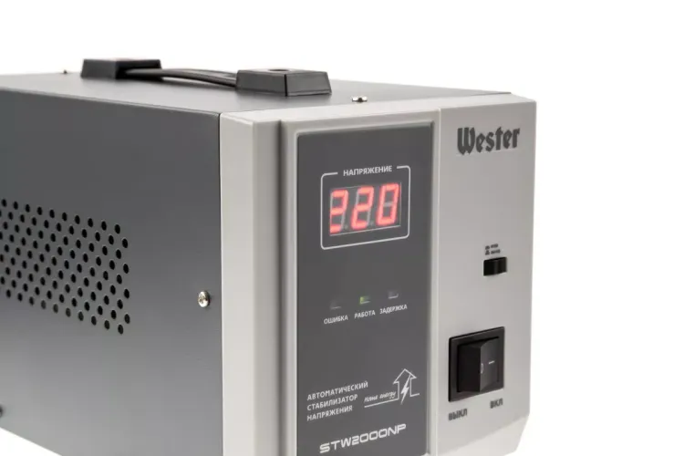 Стабилизатор напряжения WESTER STW2000NP купить в Когалыме