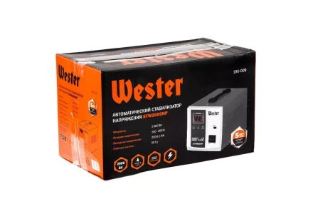 Стабилизатор напряжения WESTER STW2000NP купить в Когалыме