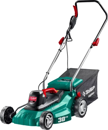 ЗУБР 1700 Вт, ш/с 38 см, сетевая газонокосилка (ГСЦ-38-1700) купить в Когалыме