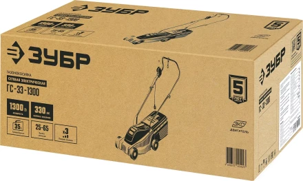 ЗУБР 1700 Вт, ш/с 38 см, сетевая газонокосилка (ГСЦ-38-1700) купить в Когалыме