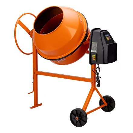 Бетоносмеситель БСЕ-180П, 180 л, 700 Вт, полиамидный венец// Сибртех 95509 купить в Когалыме