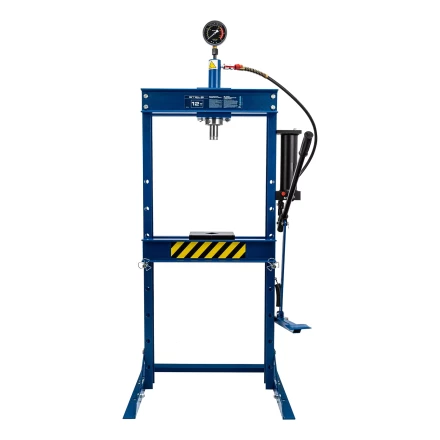 Пресс гидравлический с манометром и педалью Stels 52312, 12 т (комплект из 2 частей) купить в Когалыме