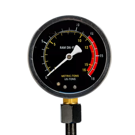 Пресс гидравлический с манометром и педалью Stels 52312, 12 т (комплект из 2 частей) купить в Когалыме