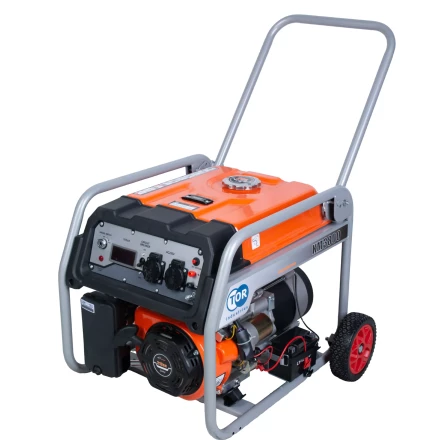 Генератор бензиновый TOR KM3800H 2,5 кВт 220В 16 л с электростартером и колесами 1018114 купить в Когалыме