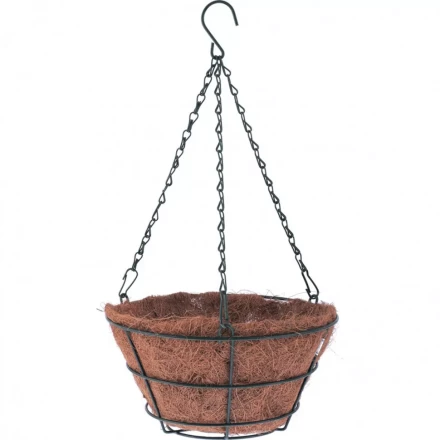 Кашпо подвесное Ротанг, конус D 30 см Palisad 69063 купить в Когалыме