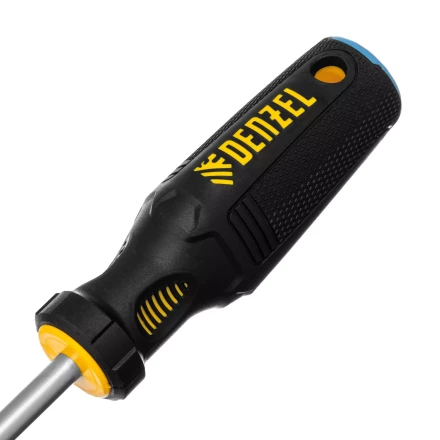 Отвертка Denzel, SL8x150 мм, S2, 3к рукоятка, 122007 купить в Когалыме