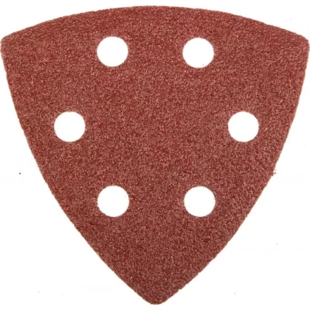 Треугольник шлифовальный универсальный STAYER "MASTER" на велкро основе, 6 отверстий, Р60, 93х93х93мм, 5шт 35460-060 купить в Когалыме