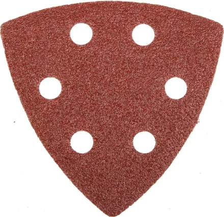 Треугольник шлифовальный универсальный STAYER "MASTER" на велкро основе, 6 отверстий, Р60, 93х93х93мм, 5шт 35460-060 купить в Когалыме