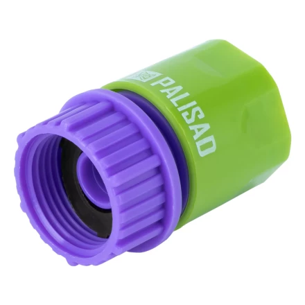 Соединитель пластмассовый быстросъемный, внутренняя резьба 3/4" Palisad 661558 купить в Когалыме