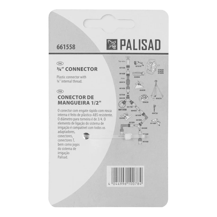 Соединитель пластмассовый быстросъемный, внутренняя резьба 3/4" Palisad 661558 купить в Когалыме