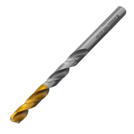 Сверло спиральное по металлу Denzel  6,5 x 100 мм, Р6М5, Golden Tip 718236 купить в Когалыме