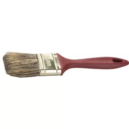 Кисть плоская ЗУБР "УНИВЕРСАЛ-ПРЕМИУМ" "КП-15", смешанная натуральная щетина, пластмассовая ручка, 100мм 4-01015-100 купить в Когалыме