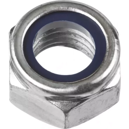 Гайка ЗУБР "МАСТЕР" DIN 985 самостопорящаяся, с нейлоновым кольцом, класс прочности 8, оцинкованная, M20, 5кг 303580-20 купить в Когалыме