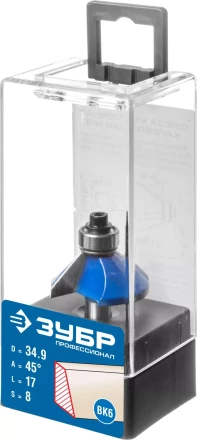 Фреза кромочная калевочная(фасочная) №9 с подшипником 127мм серия ПРОФЕССИОНАЛ купить в Когалыме