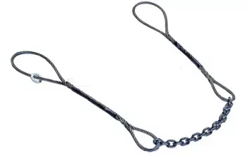 Строп комбинированный 0.9 т L=4 м L цепи=1.2 м заплет купить в Когалыме