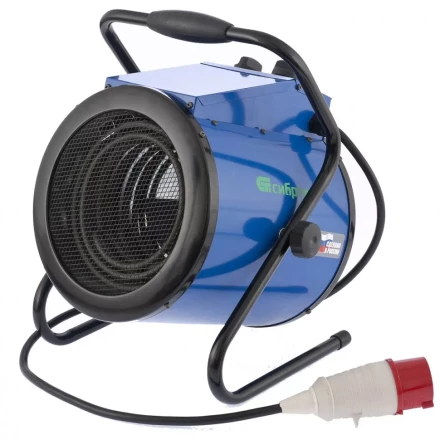 Тепловая пушка ТВ-9 380 В 3 режима вентилятор 4500-9000 Вт Сибртех 96435 купить в Когалыме