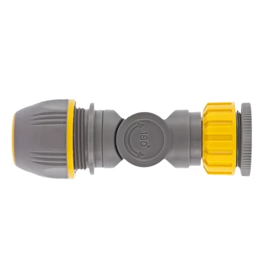 Соединитель быстросъемный с внутренней резьбой 1/2" - 3/4" с шарниром PALISAD LUXE 66251