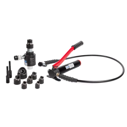 Пресс гидравлический помповый КВТ ПГПО-115 для пробивки отверстий в стальных листах (88211) купить в Когалыме