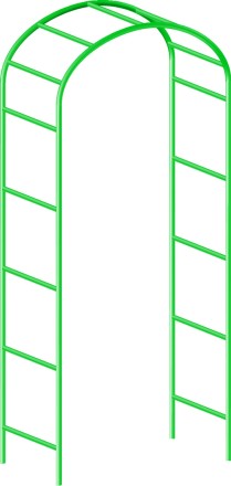 Арка садовая декоративная для вьющихся растений, 240х141см  PALISAD 69120 купить в Когалыме