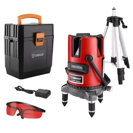 Уровень лазерный DEKO DKLL03RB SET 4, 065-0290 купить в Когалыме