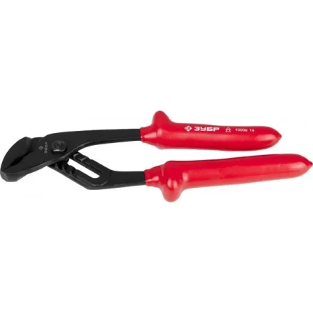 Клещи ЗУБР "МАСТЕР" "ЭЛЕКТРИК" переставные диэлектрические, высоковольтные до ~1000В, 250мм 2214-10-25_z02 купить в Когалыме