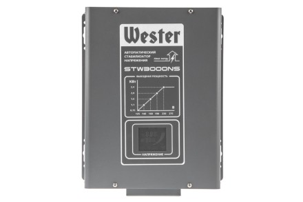 Стабилизатор напряжения WESTER STW3000NS купить в Когалыме