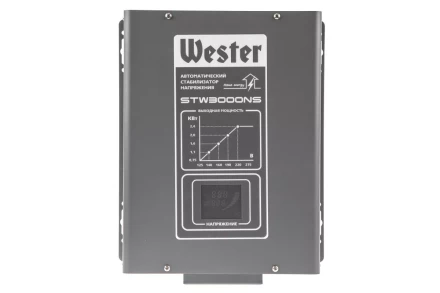 Стабилизатор напряжения WESTER STW3000NS купить в Когалыме