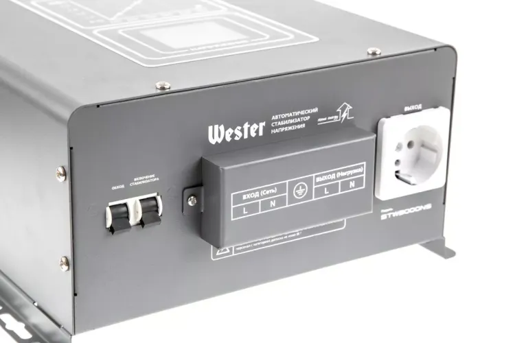 Стабилизатор напряжения WESTER STW3000NS купить в Когалыме