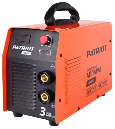 Сварочный инверторный аппарат 230 PFC PATRIOT купить в Когалыме