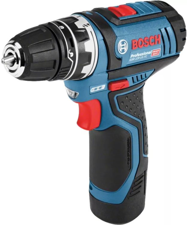 Дрель-шуруповерт аккумул. GSR 12V-15 FC 12 В BOSCH купить в Когалыме