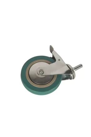 Колесо аппаратное поворотное SCtgb 55 125 мм с болтом и тормозом (N) 1043000 купить в Когалыме