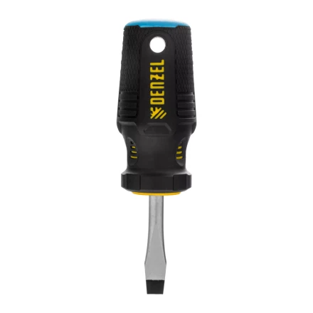 Отвертка, SL6x38 мм, S2, 3к рукоятка Denzel 122017 купить в Когалыме