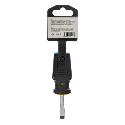 Отвертка, SL6x38 мм, S2, 3к рукоятка Denzel 122017 купить в Когалыме