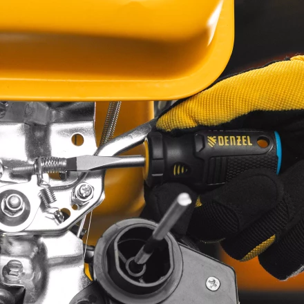 Отвертка, SL6x38 мм, S2, 3к рукоятка Denzel 122017 купить в Когалыме