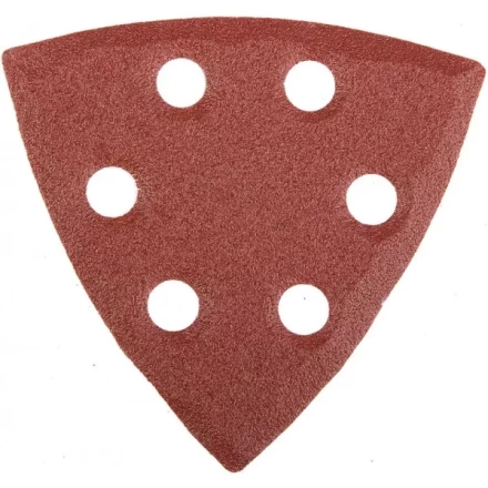 Треугольник шлифовальный универсальный STAYER "MASTER" на велкро основе, 6 отверстий, Р80, 93х93х93мм, 5шт 35460-080 купить в Когалыме