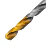 Сверло спиральное по металлу Denzel 7,0 x 109 мм, Р6М5, Golden Tip, 718237 купить в Когалыме