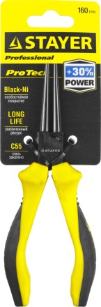 Круглогубцы STAYER &quot;PROTech&quot;, эксцентриковое расположение шарнира, 160мм 22027-8-16_z02 купить в Когалыме