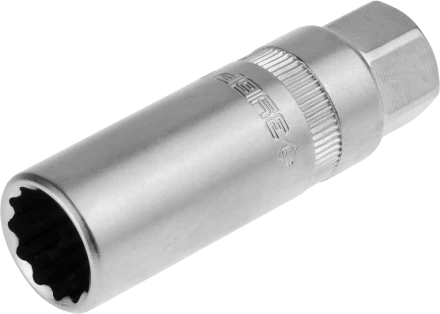 Свечная торцовая головка ЗУБР 3/8? 14 мм с резиновой вставкой 27729-14 купить в Когалыме