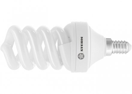 Лампа компактная люминесцентная спиральная 11W 2700K E14 8000ч Stern 90922 купить в Когалыме