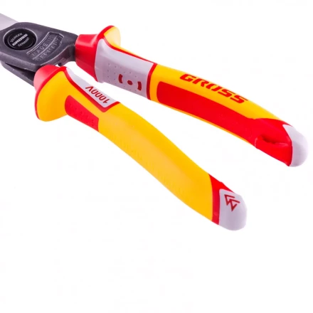 Кабелерез диэлектрические рукоятки до 1000 В трехкомпонентные рукоятки 210 мм Gross 17728 купить в Когалыме