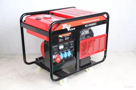 Генератор бензиновый RedVerg RD-G9500E3 на колесах купить в Когалыме