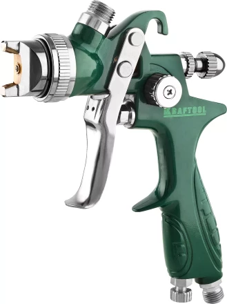 Краскопульт пневматический KRAFTOOL AirKraft, HVLP, с верхним бачком, 1,7мм 06522-1.7 купить в Когалыме