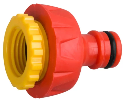 Адаптер GRINDA внешний "Premium", пластмассовый с TPR, 1/2"-3/4" 8-426405 купить в Когалыме