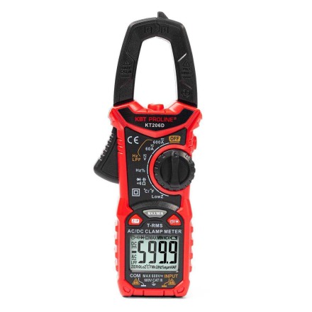 Токоизмерительные клещи КВТ KT 206D с True RMS (80753) купить в Когалыме