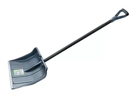 Лопата снеговая 490х370х1380 2 части (пластик.ковш дерев.черенок c пласт. ручкой)  PALISAD LUXE 61563 купить в Когалыме