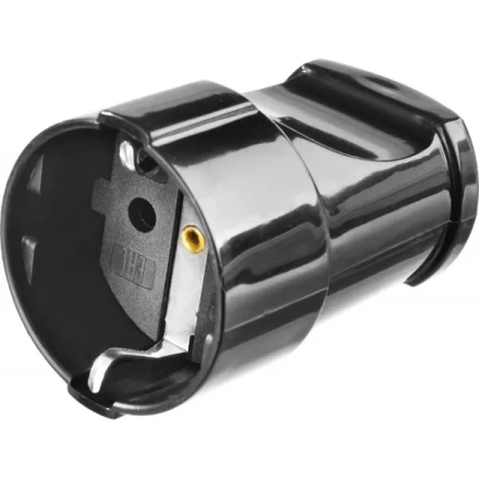 Розетка MAXElectro электрическая, 16А/220В, с заземлением, черная, STAYER 55180-B купить в Когалыме