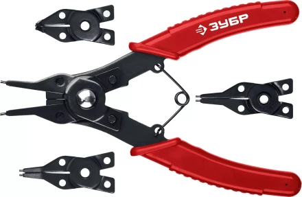 ЗУБР 4-в-1, 4 насадки, съемник стопорных колец (2283) купить в Когалыме