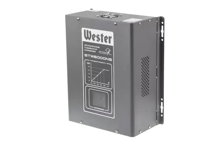 Стабилизатор напряжения WESTER STW5000NS купить в Когалыме