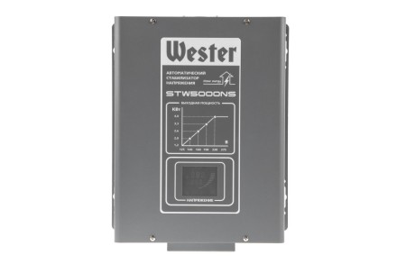 Стабилизатор напряжения WESTER STW5000NS купить в Когалыме